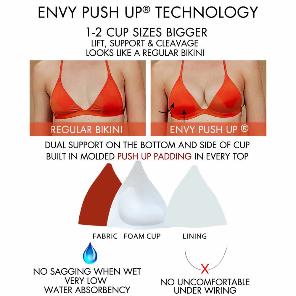 VODA SWIM Push-up Badeanzug One Shoulder