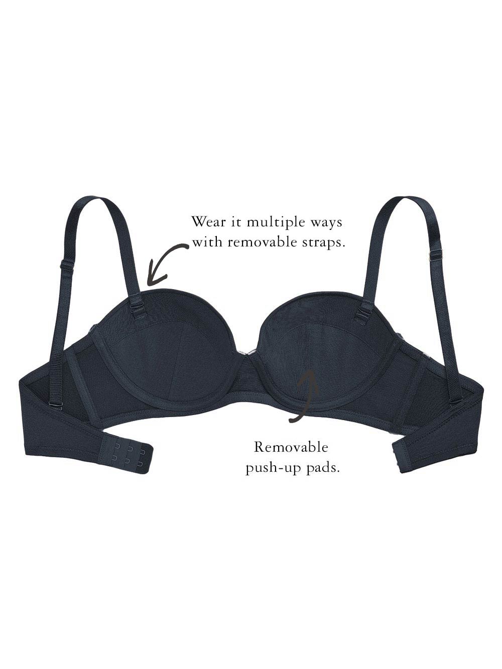 LITTLE BRA COMPANY trägerloser Push-up-BH Sascha